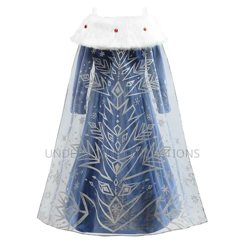 Foierp Girls' Princess Elsa Dress