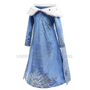 Foierp Girls' Princess Elsa Dress
