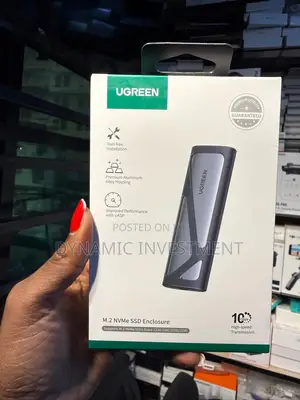 Ugreen Cm400 M.2 Nvme and Sata SSD External Enclosure 10gbps USB C