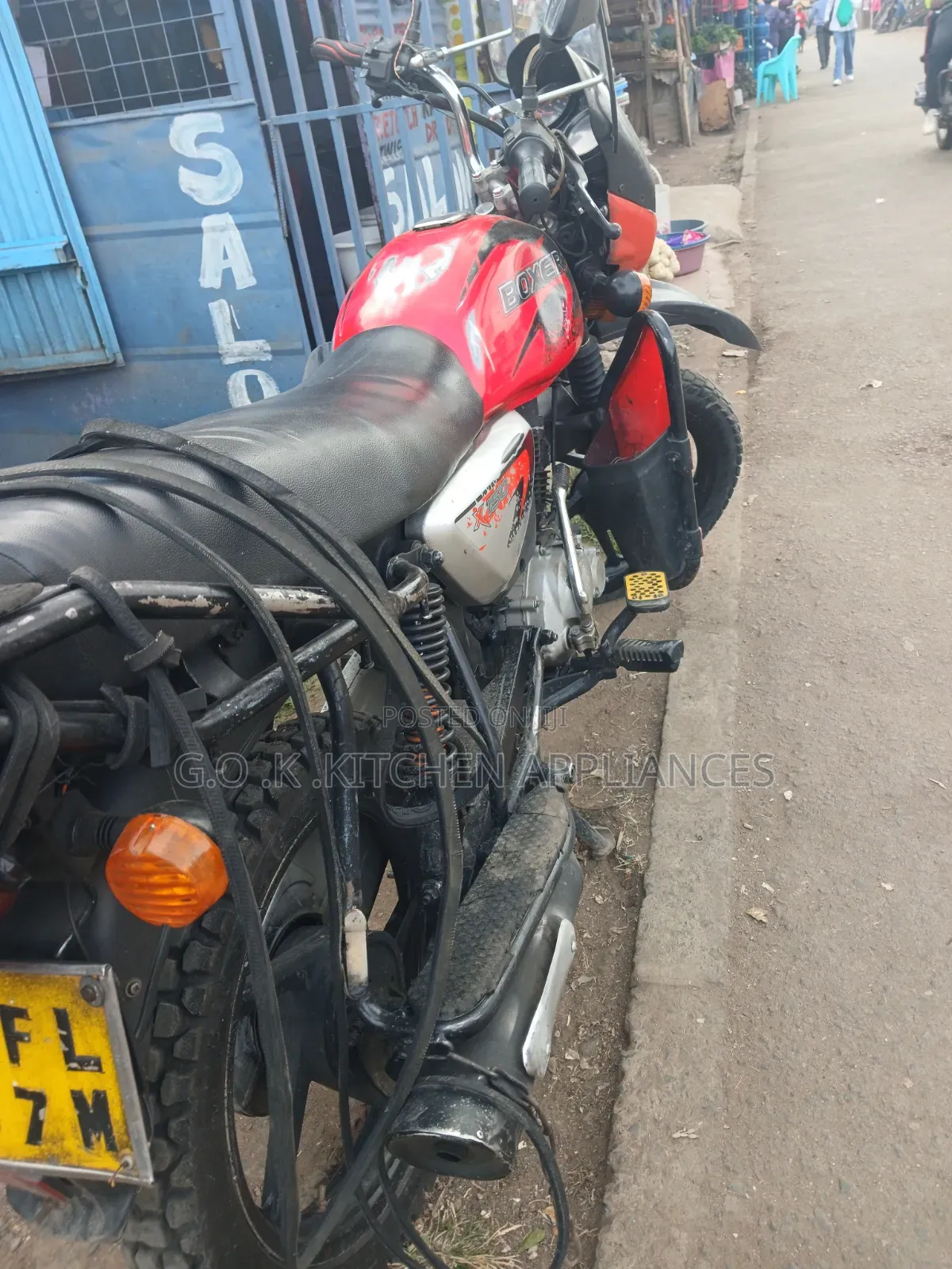 Bajaj Boxer 2021 Red
