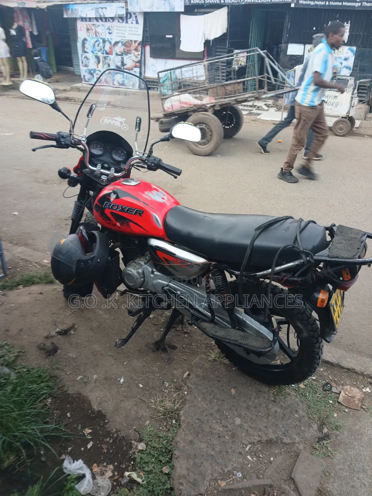 Bajaj Boxer 2021 Red