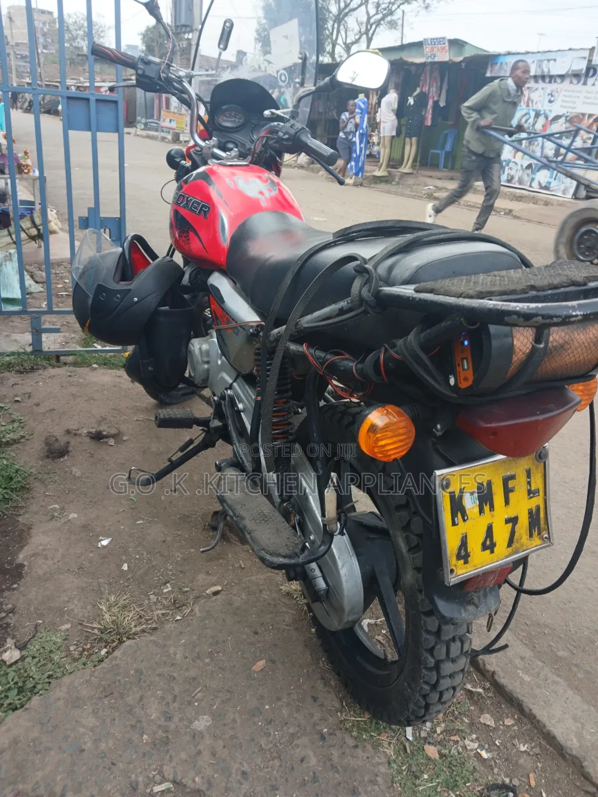Bajaj Boxer 2021 Red