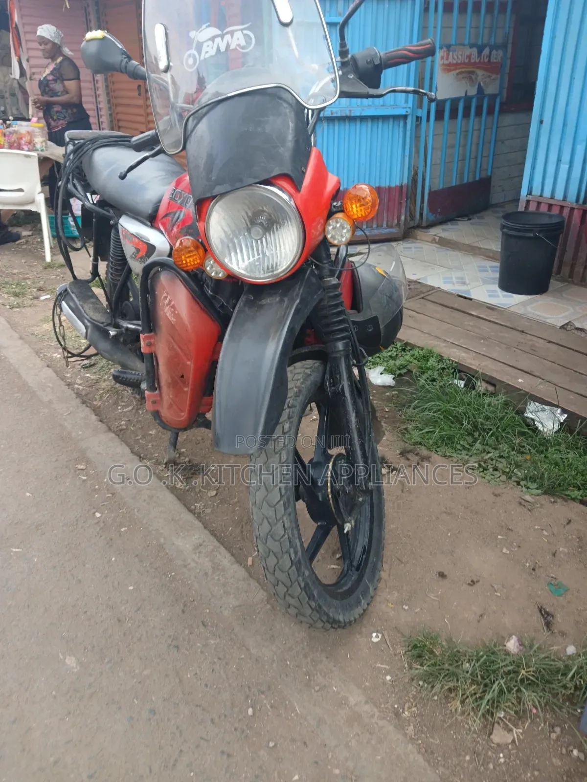 Bajaj Boxer 2021 Red