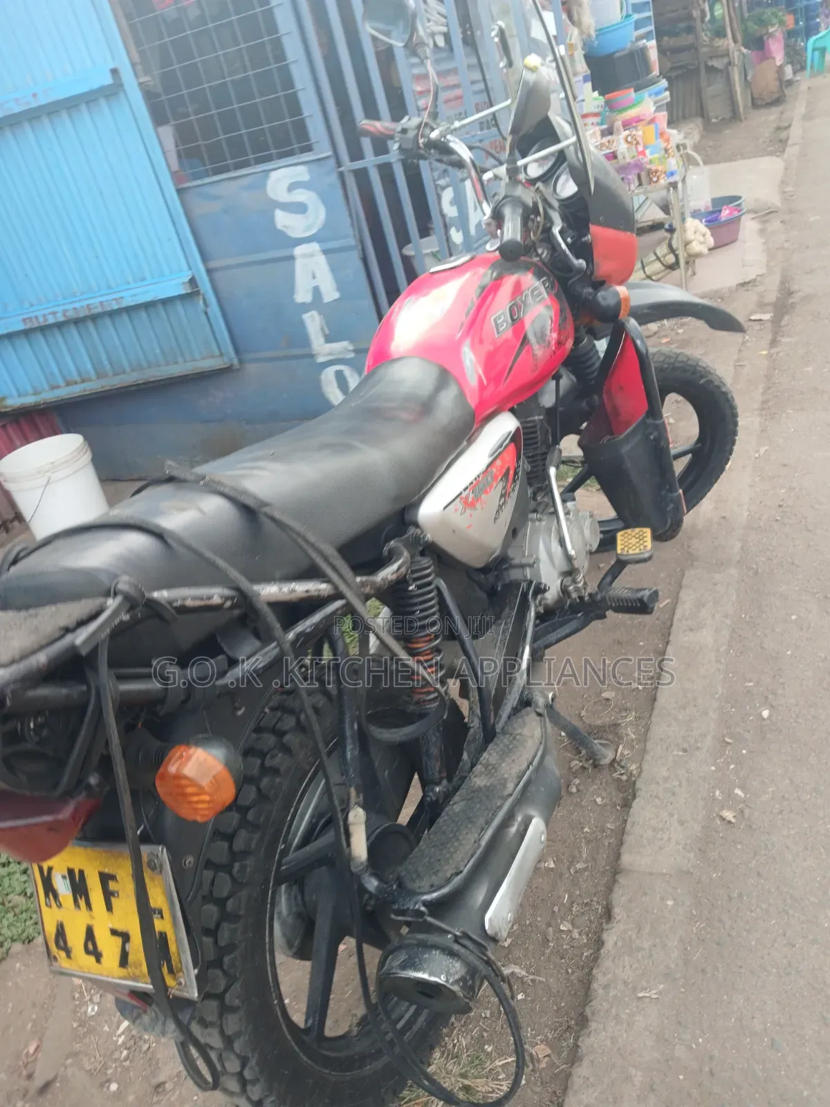 Bajaj Boxer 2021 Red