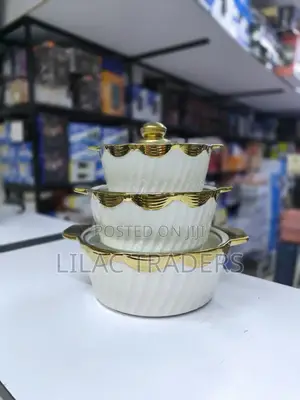 3 PCS Ceramic Casserole Dinner Set