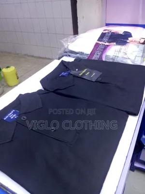 Black Poloshirts Available in Wholesale and Single Orders