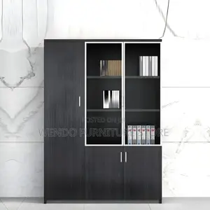 Office Cabinet; Three Doors Storage and Organizing Office Cabinet