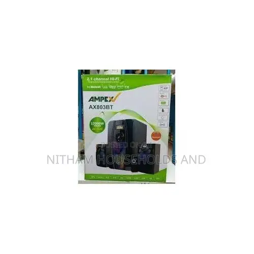 Ampex 12000W 2.1CH Sub Woofer AC/DC FM USB Bluetooth Woofer