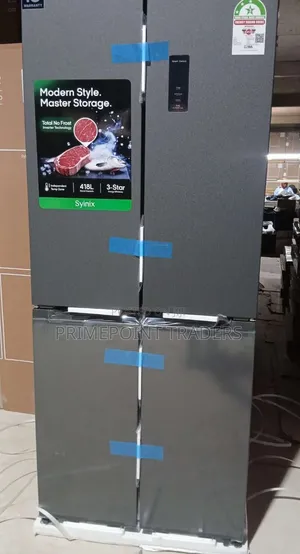 Syinix 421 Litres Four-Door Refrigerator – Premium Cooling Storage