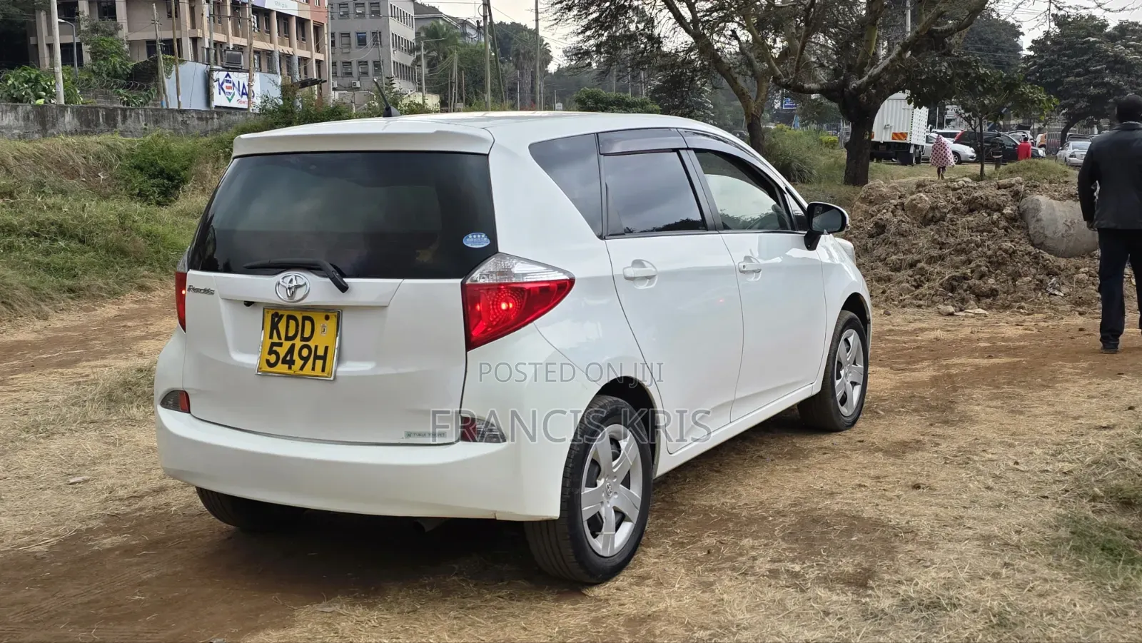 Toyota Ractis 2014 White