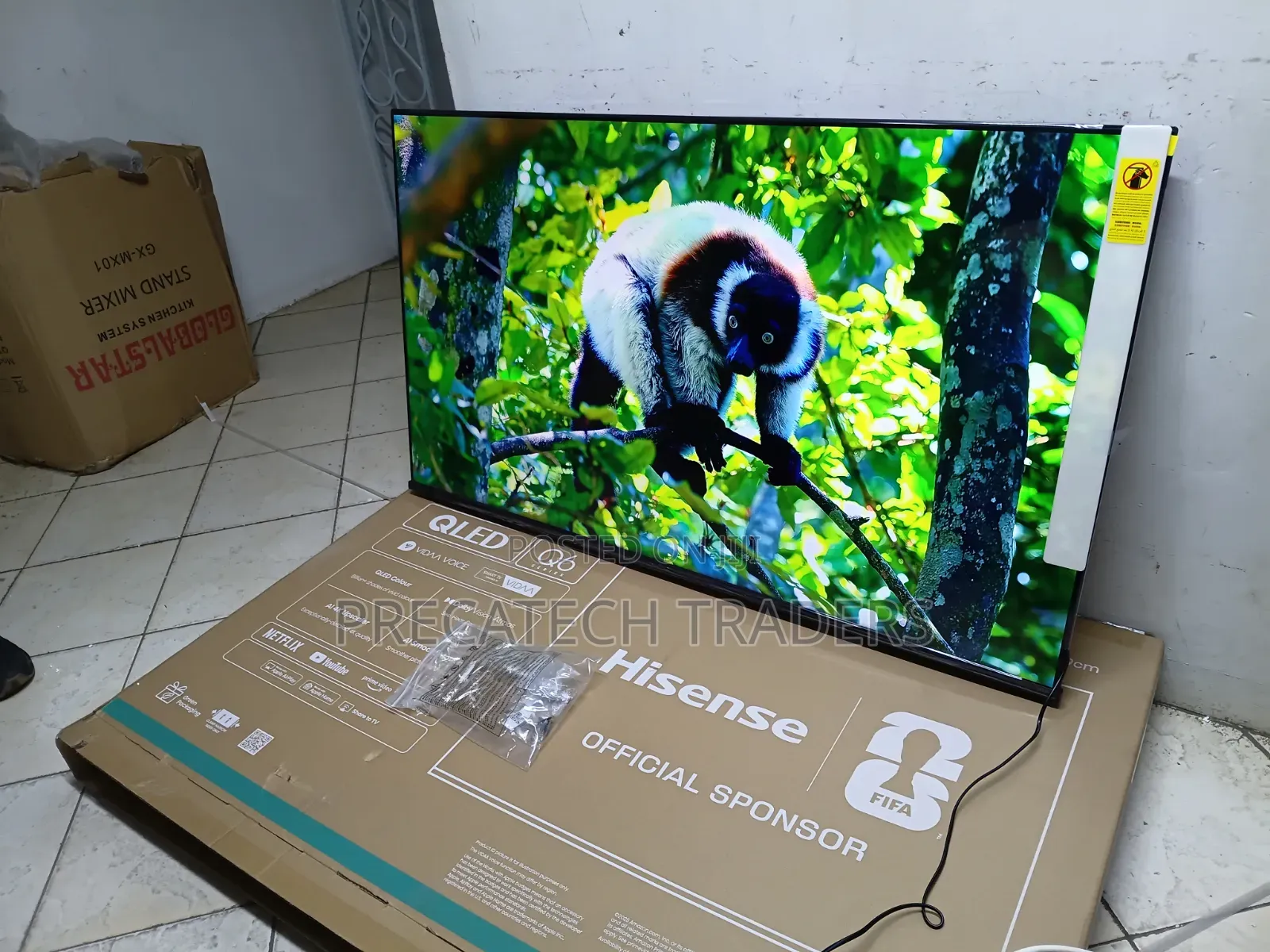Brand New Hisense 55 Inch Smart QLED Television