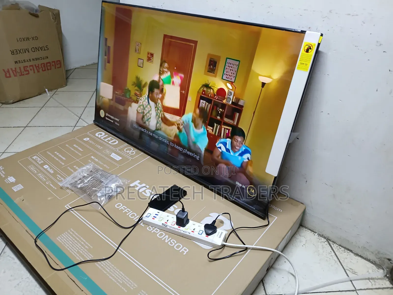 Hisense 55" QLED HDR Smart TV – Voice Control
