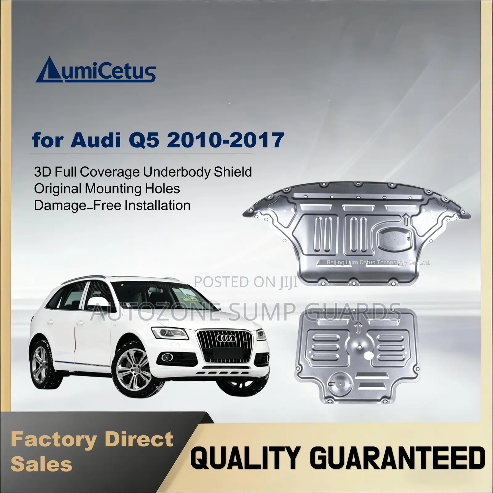 Protector Guard Skid Plate for Audi Q5 2010-2017