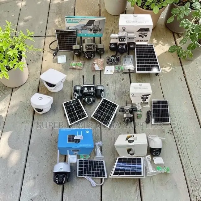 High Performance 4G PTZ Dual Triple Four Lens Solar Cameras Wholesale