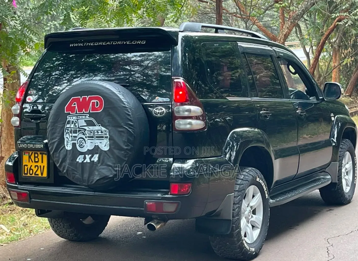 Toyota Land Cruiser Prado 2005 Black