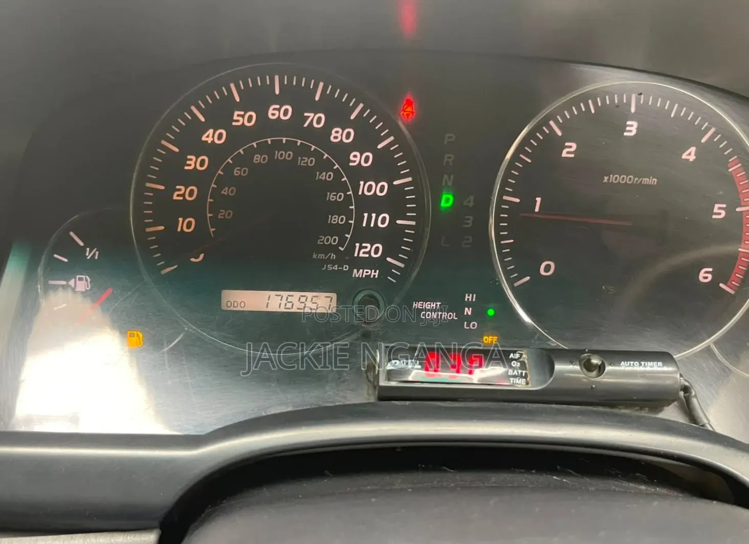 Toyota Land Cruiser Prado 2005 Black