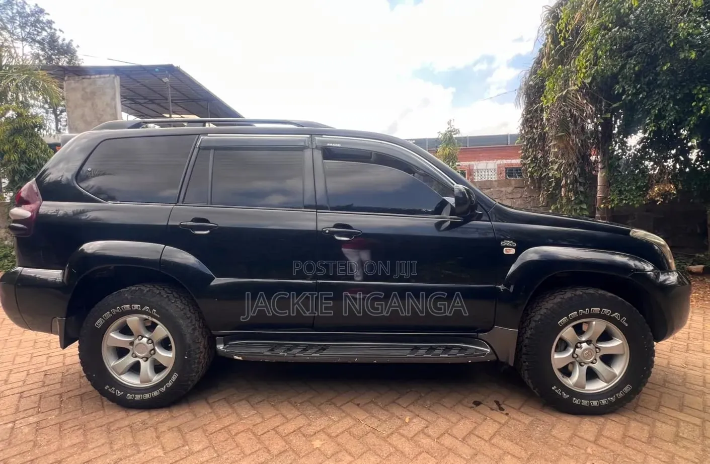 Toyota Land Cruiser Prado 2008 Black