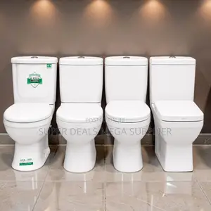 Modern Flush Toilet Collection With Premium Ceramic Bathroom Fixtures