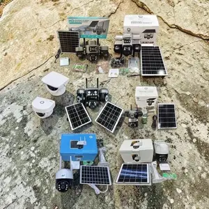 Smartphone Control 4G PTZ Dual Triple Four Lens Solar Camera Wholesale