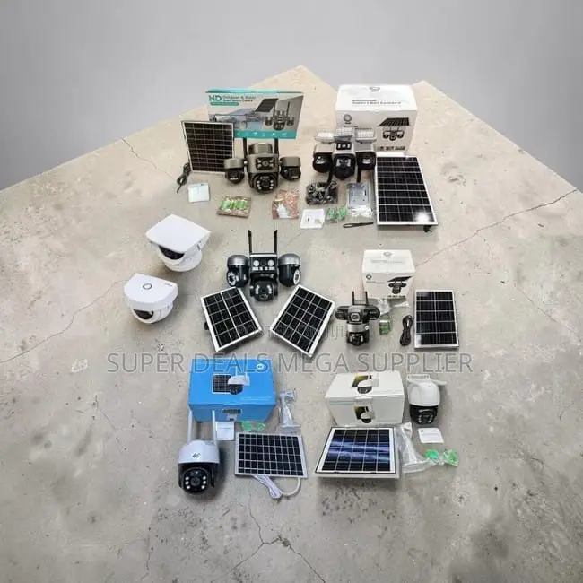 Multi-User Access 4G PTZ Dual Triple Four Lens Solar Cameras Wholesale