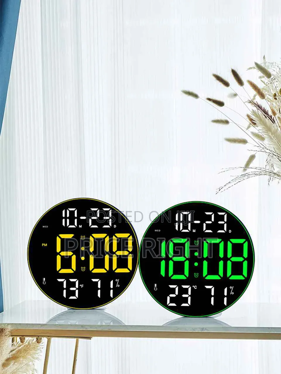 Give Your Space a New Vibrant Look With Our Modern Digital Wall Clocks
