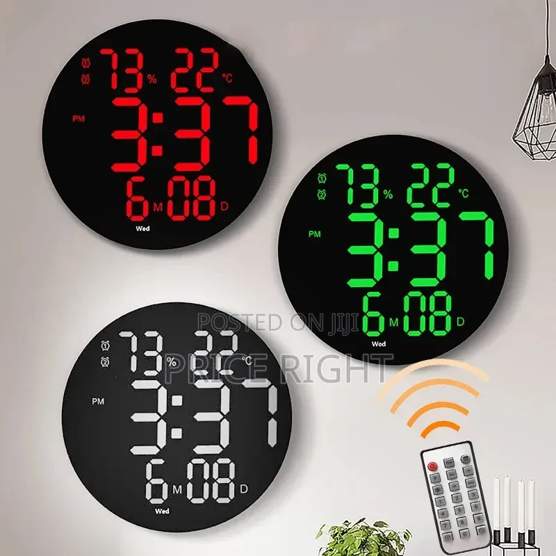 Give Your Space a New Vibrant Look With Our Modern Digital Wall Clocks