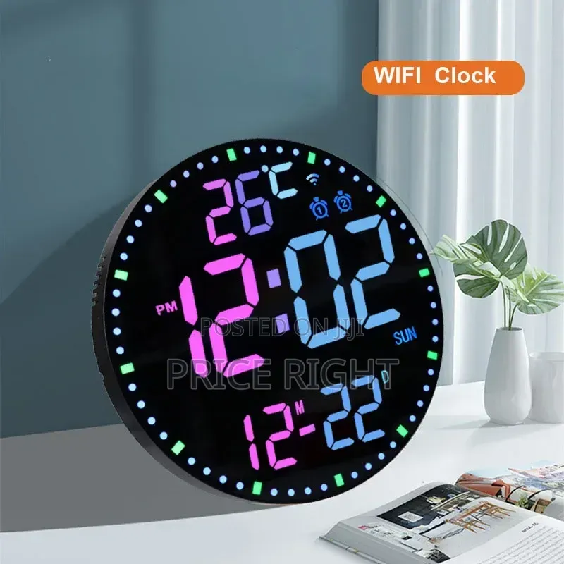 Give Your Space a New Vibrant Look With Our Modern Digital Wall Clocks