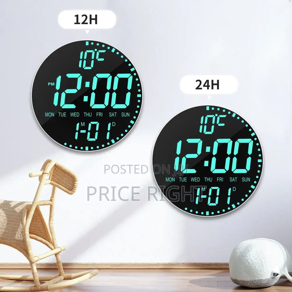 Give Your Space a New Vibrant Look With Our Modern Digital Wall Clocks