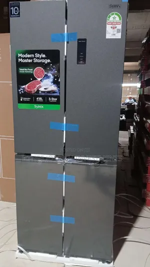 Syinix 4 Door Side by Side Refrigerator