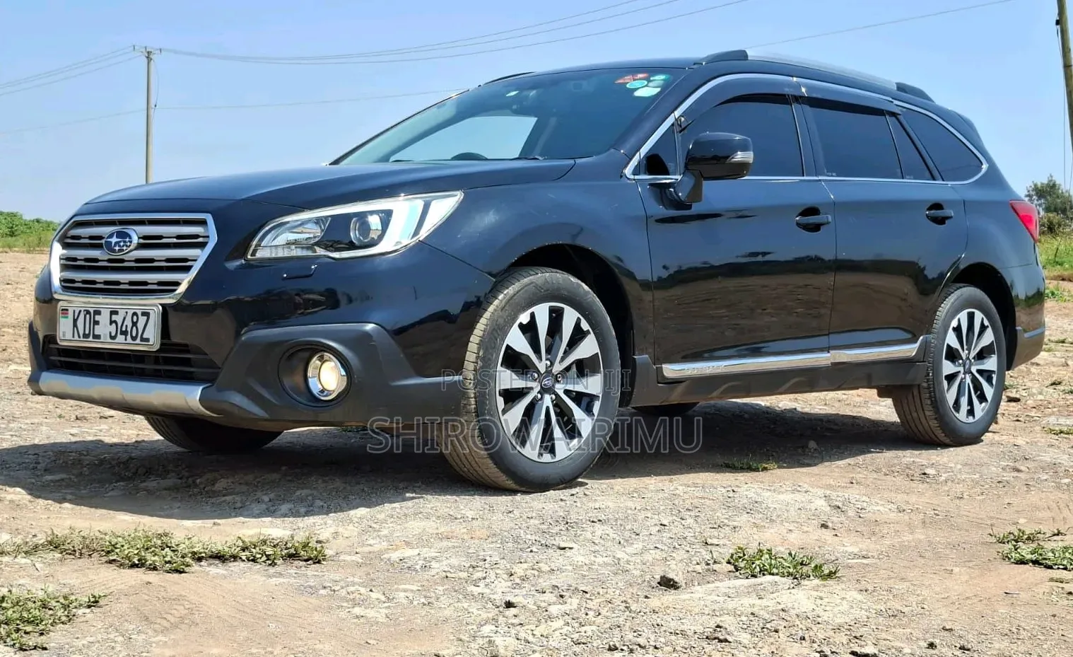 Subaru Outback 2017 Matt Black