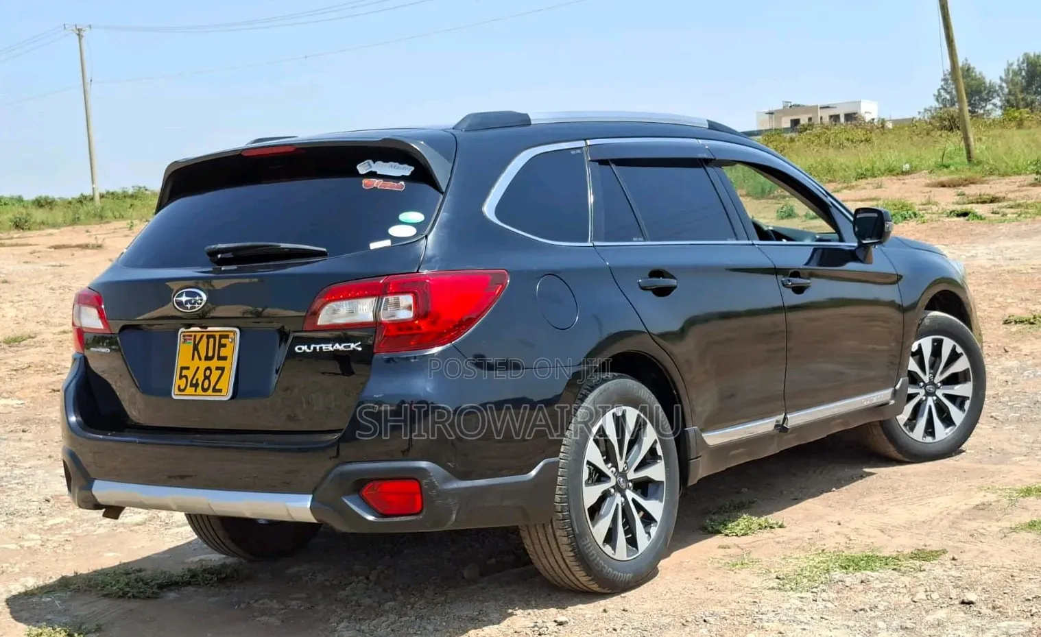 Subaru Outback 2017 Matt Black