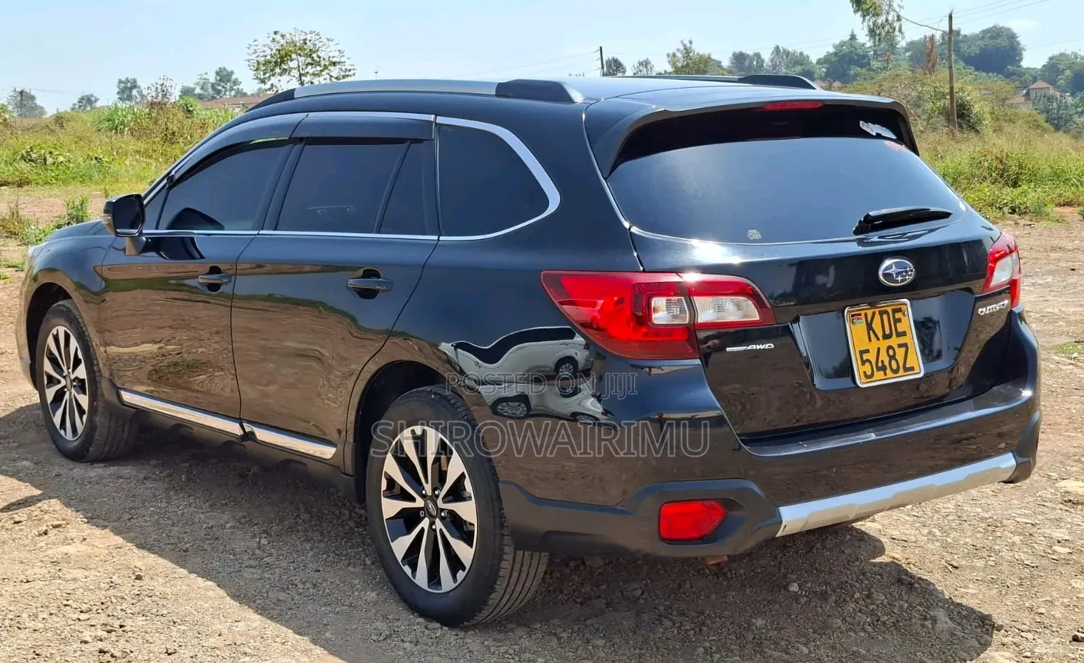 Subaru Outback 2017 Matt Black
