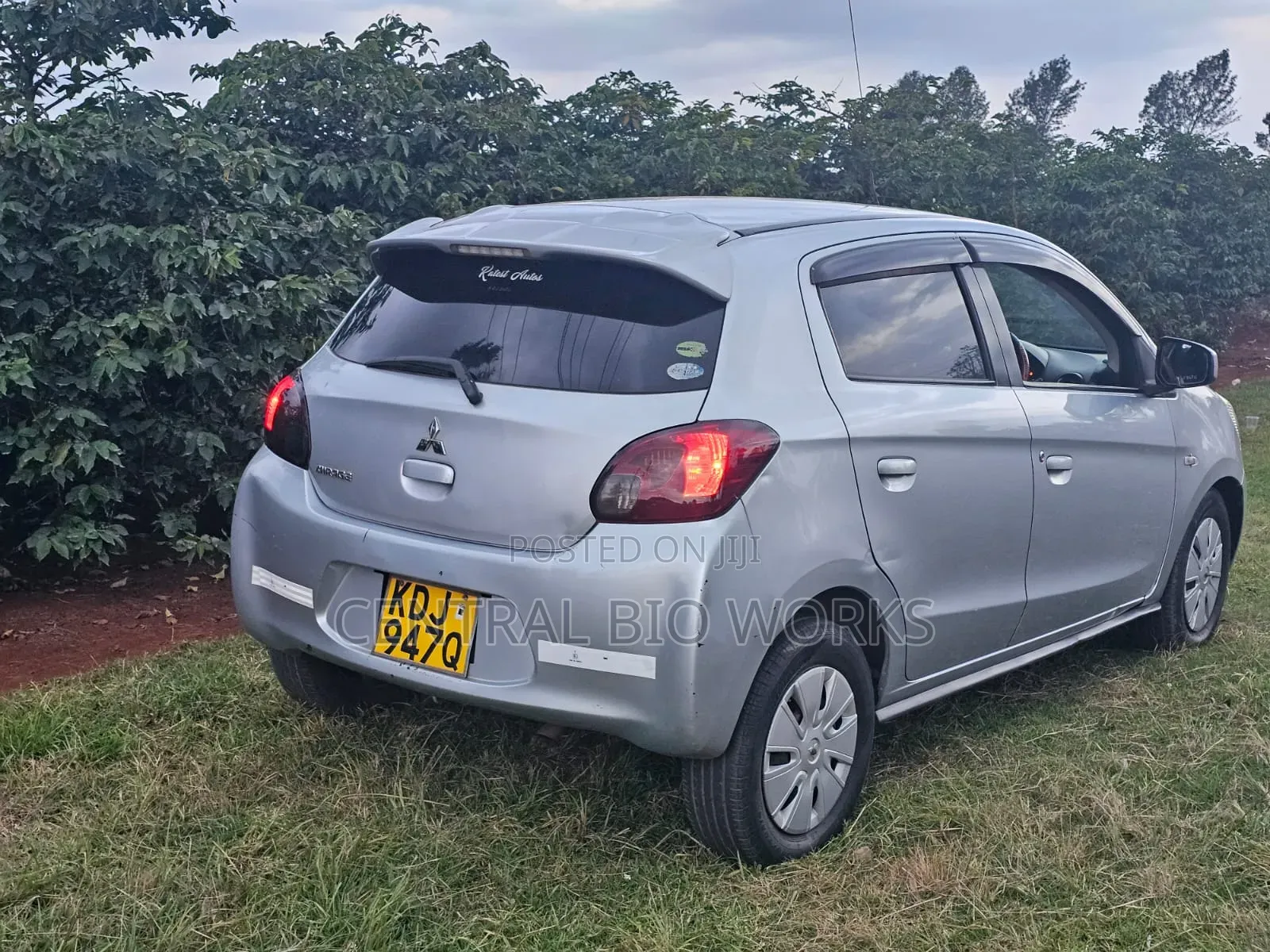 Mitsubishi Mirage 2015 Silver