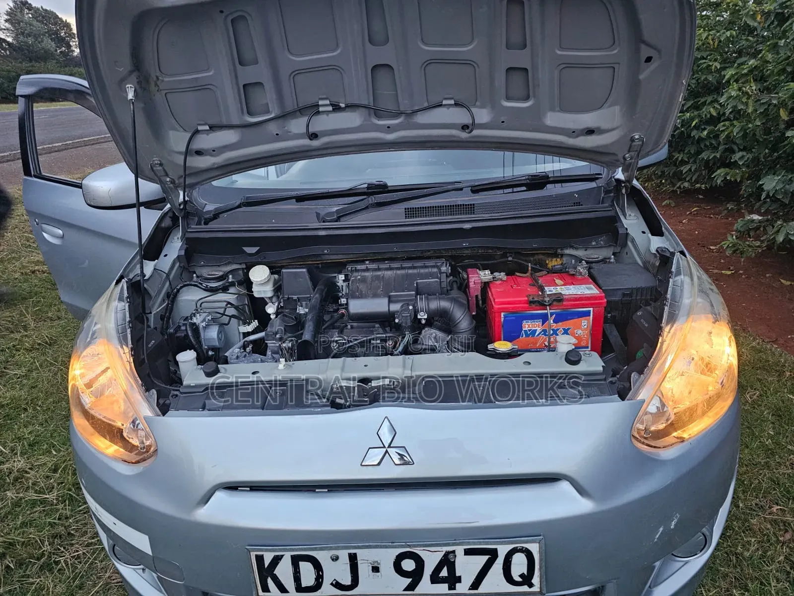 Mitsubishi Mirage 2015 Silver