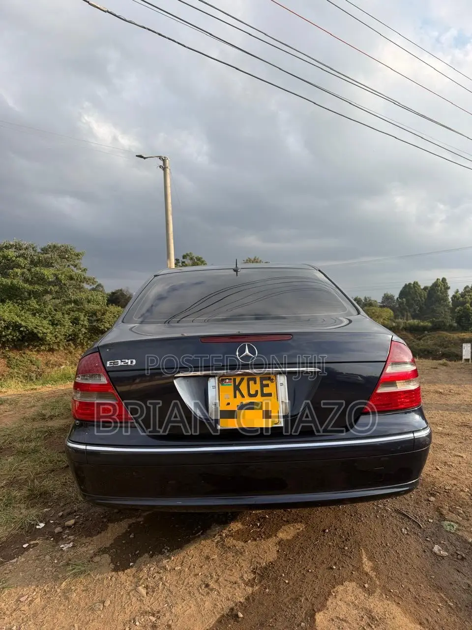 Mercedes-Benz E320 2003 Blue
