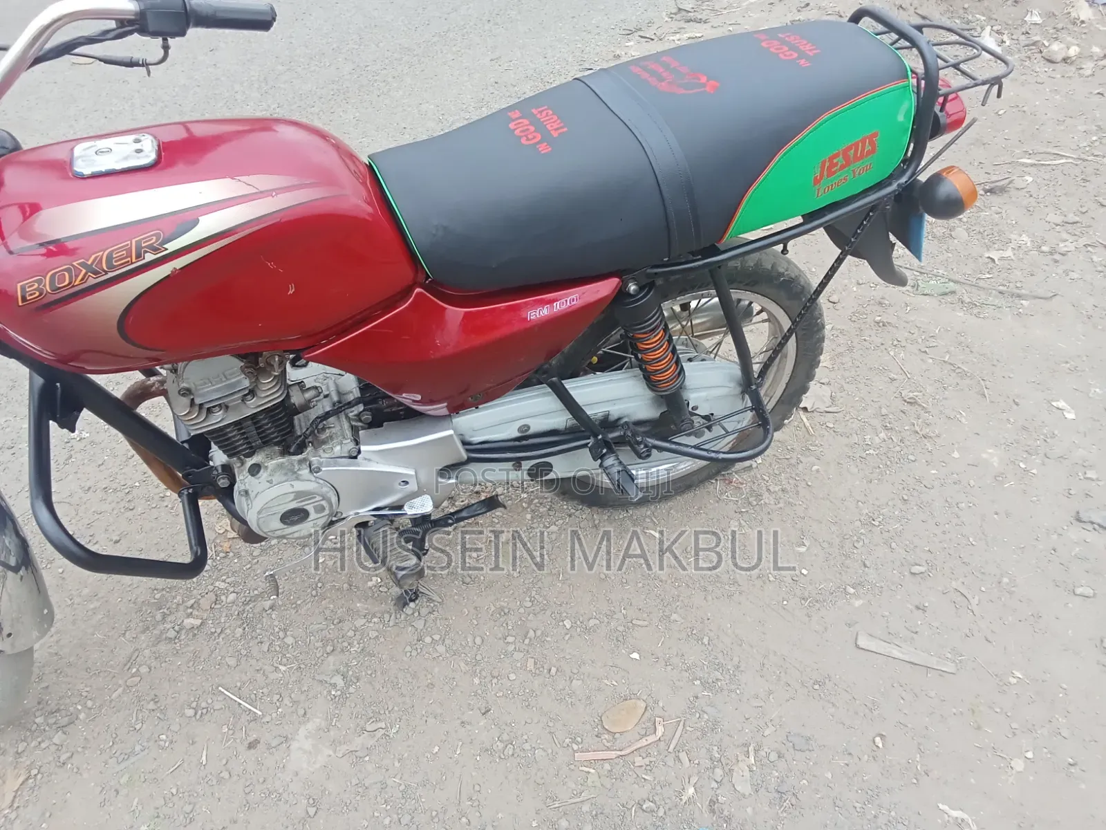 Bajaj Boxer 100 2024 Red