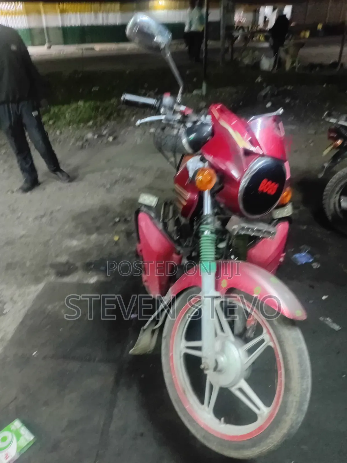 TVS HLX Plus ES 2022 Red