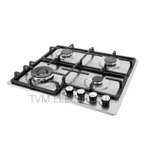 Hisense HHU60GAGR Built in Hob 4 Gas, 60CM - Stainless Steel