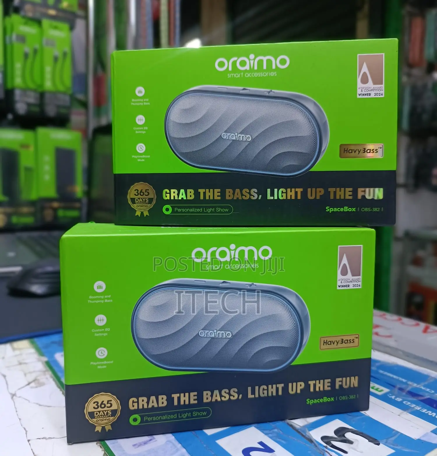 Oraimo SpaceBox Bluetooth Speaker