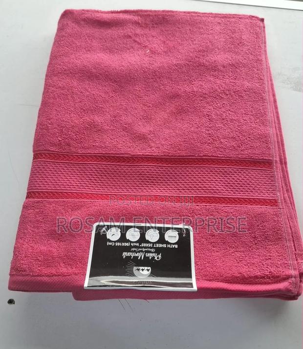 Soft Cotton Towel 100 by 150 Cm