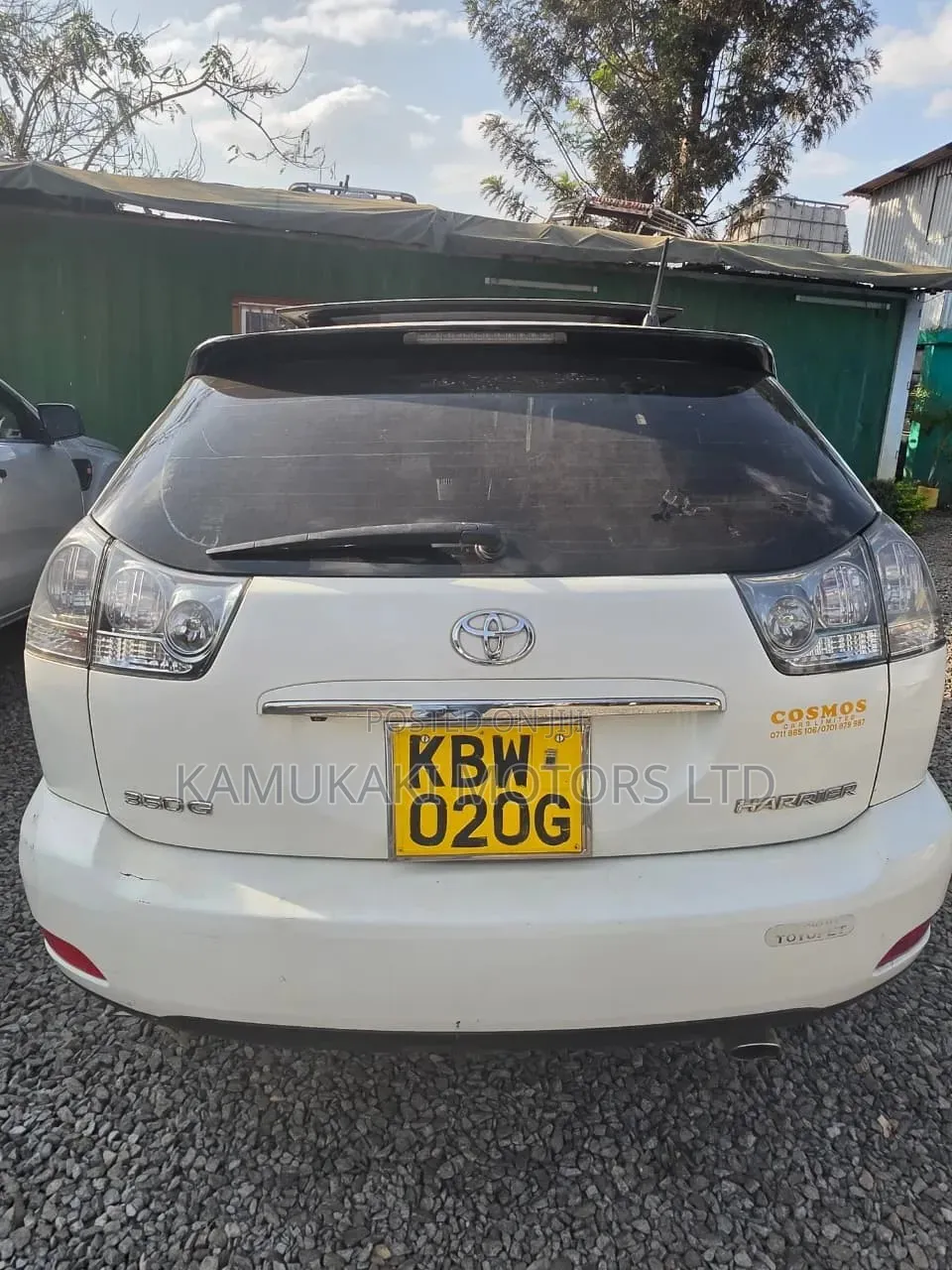 Toyota Harrier 3.5 V6 2007 White
