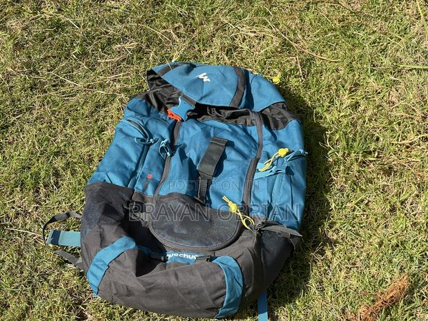 QUECHUA Large 60 L Backpack Forclaz (Blue) - thumbnail 6