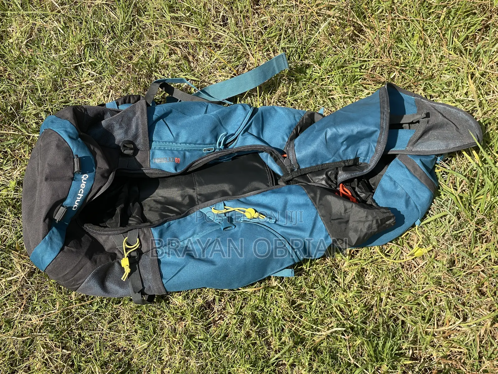 QUECHUA Large 60 L Backpack Forclaz (Blue)