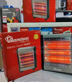 Electric 3-Bar Quartz Room Heater – Adjustable Heating Power