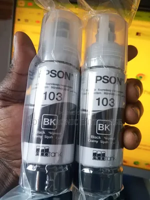 ORIGINAL Epson 103 Inks Black Color