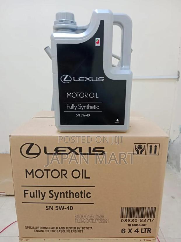 Lexus Motor Oil Fully Synthetic(SN 5w-40)
