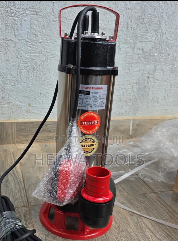 Sewage Pump 2Hp, Stainless