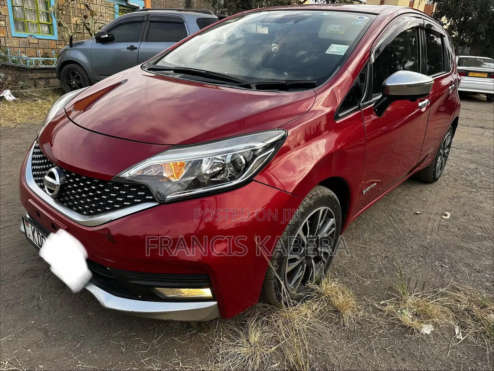 Nissan Note 2017 Red