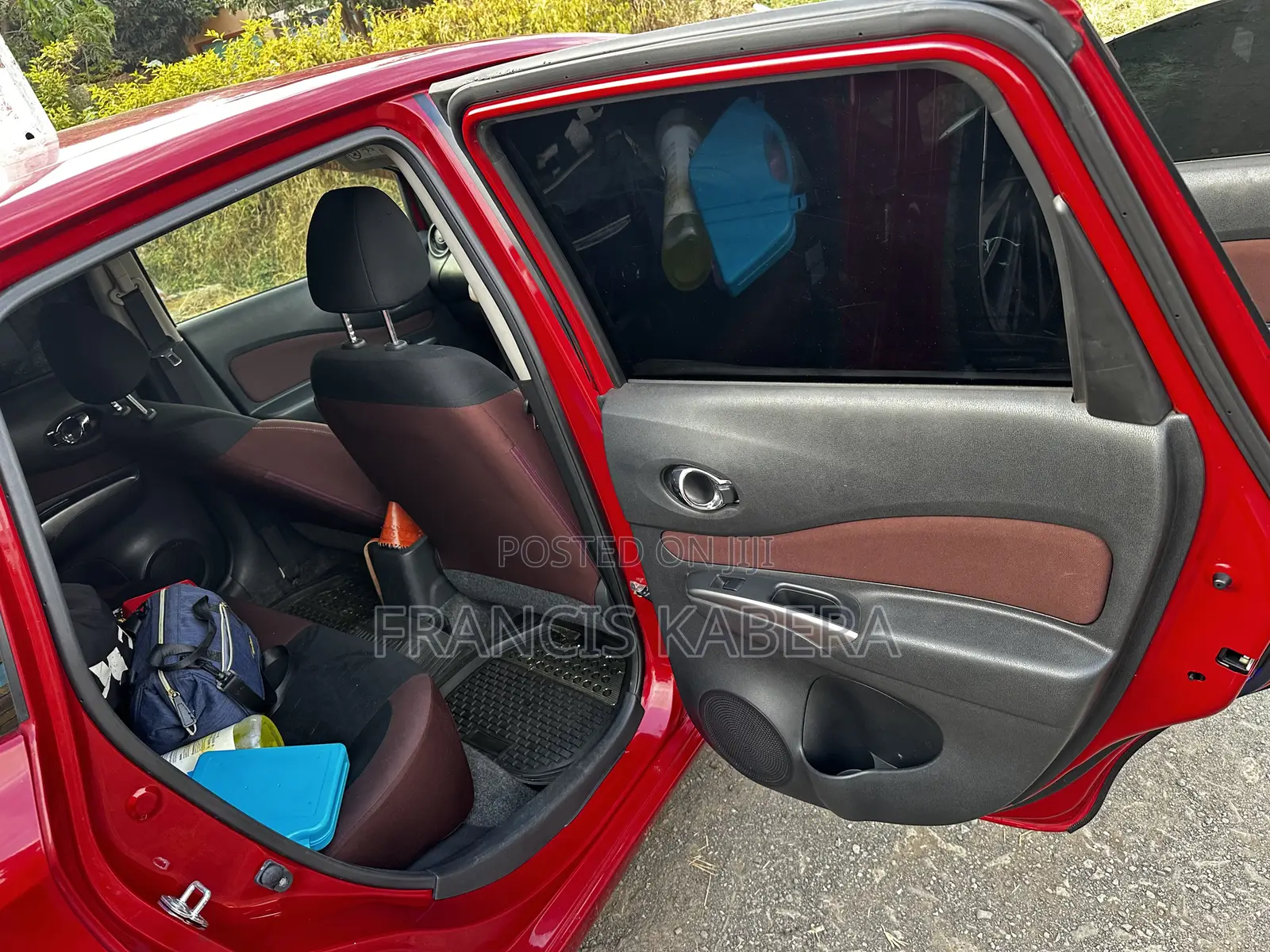 Nissan Note 2017 Red