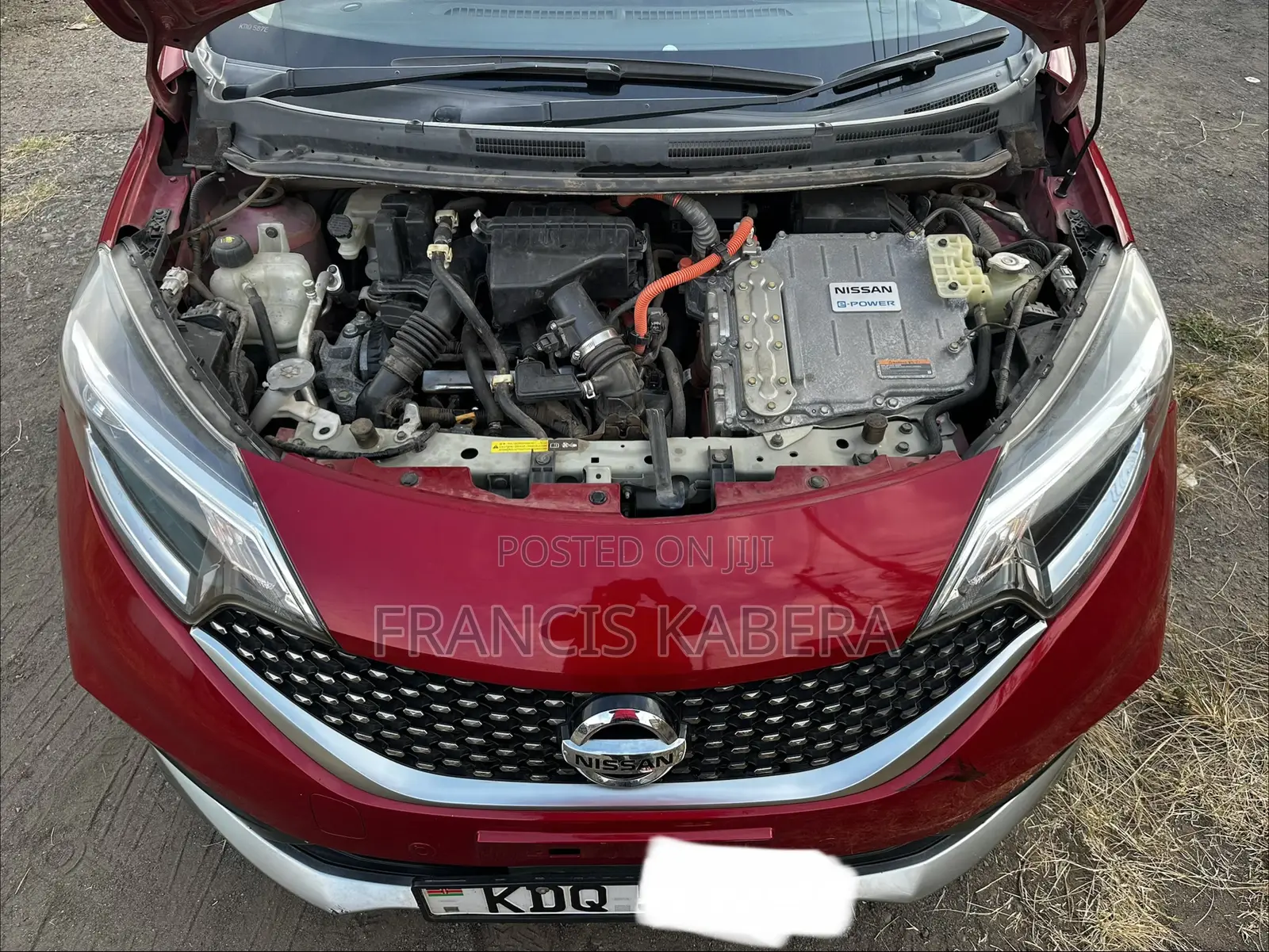 Nissan Note 2017 Red